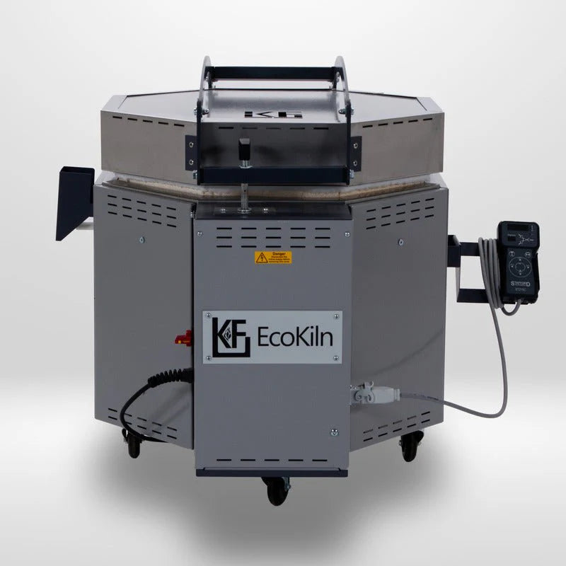 K&F Ecokiln 46L - Top Loading Plug-in Pottery Kiln