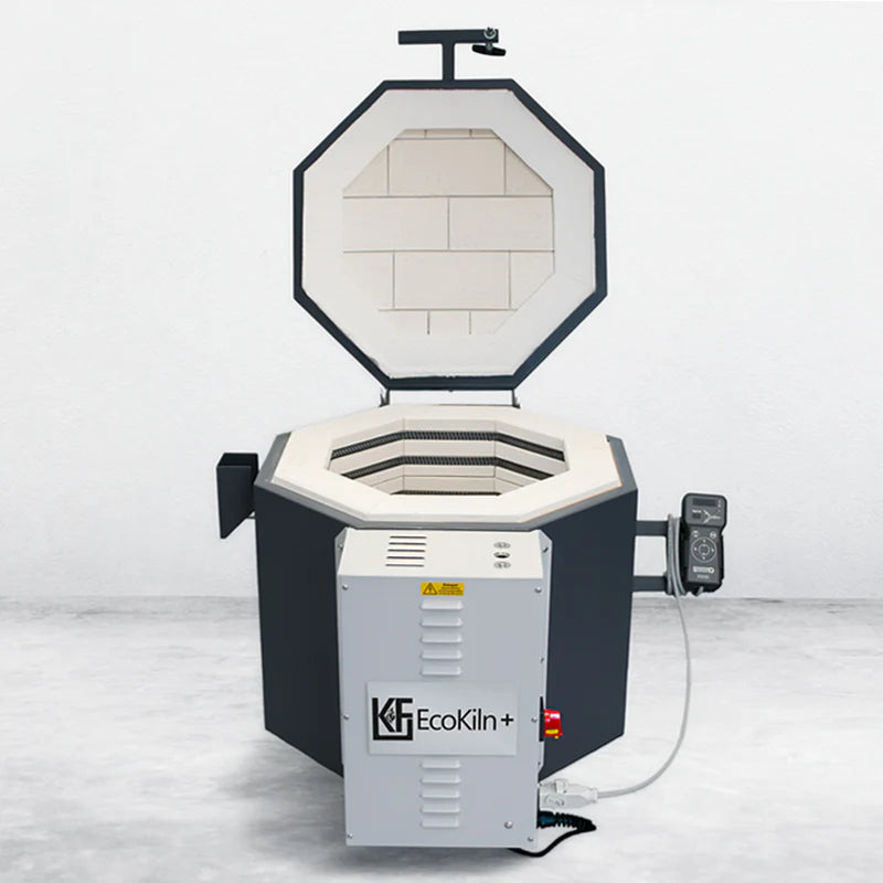K&F Ecokiln+ 46L - Top Loading Plug-in Pottery Kiln