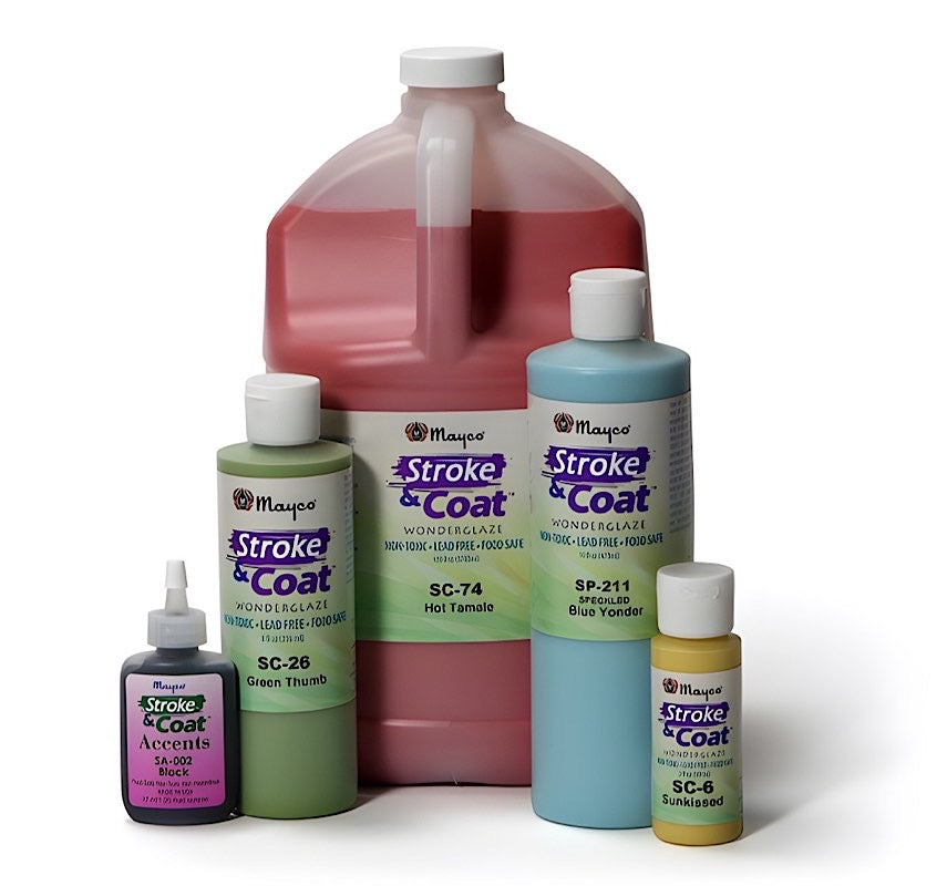 Mayco Stroke and Coat - 1 Gallon (3.79 Litres)