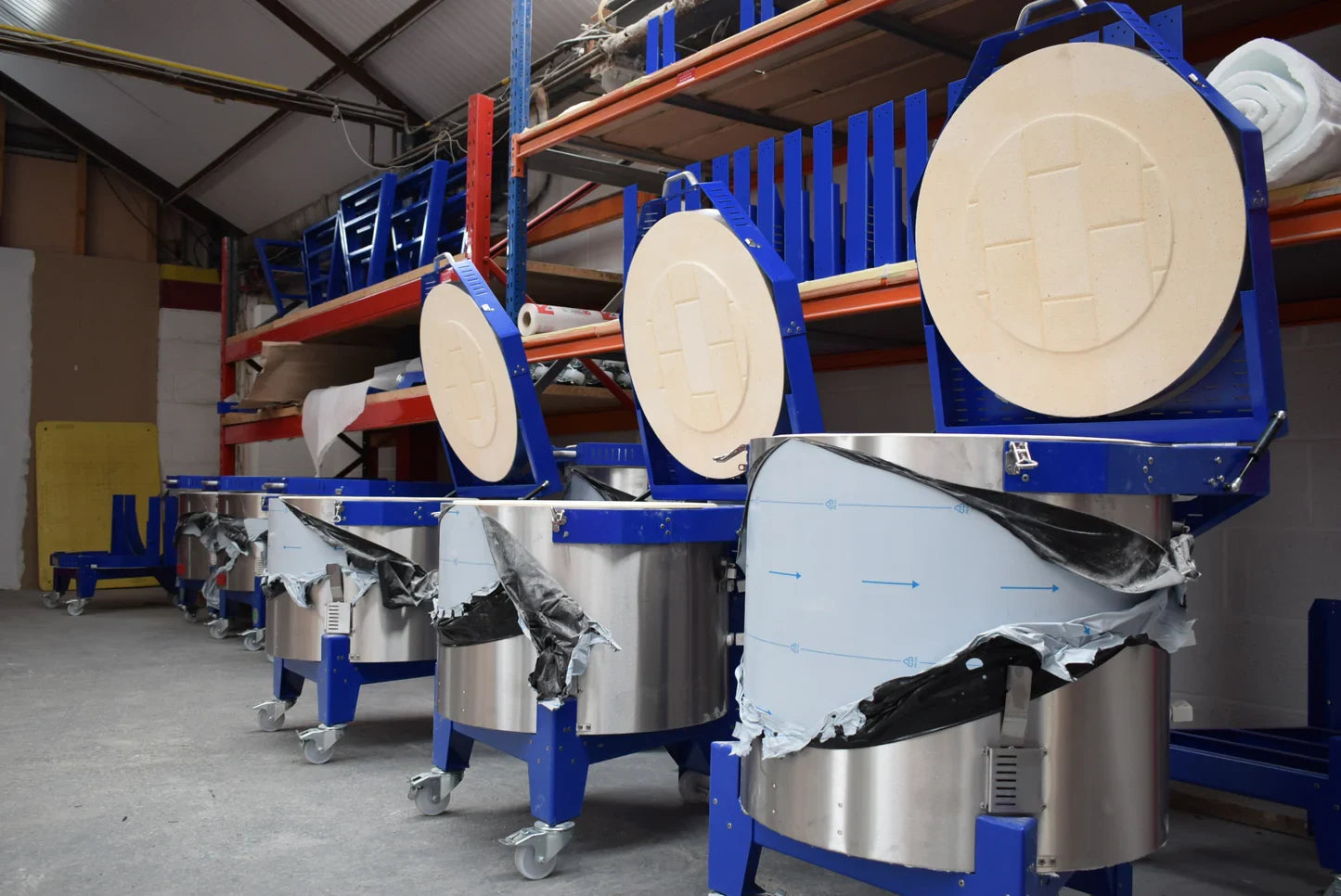 Ikon Kilns in factory