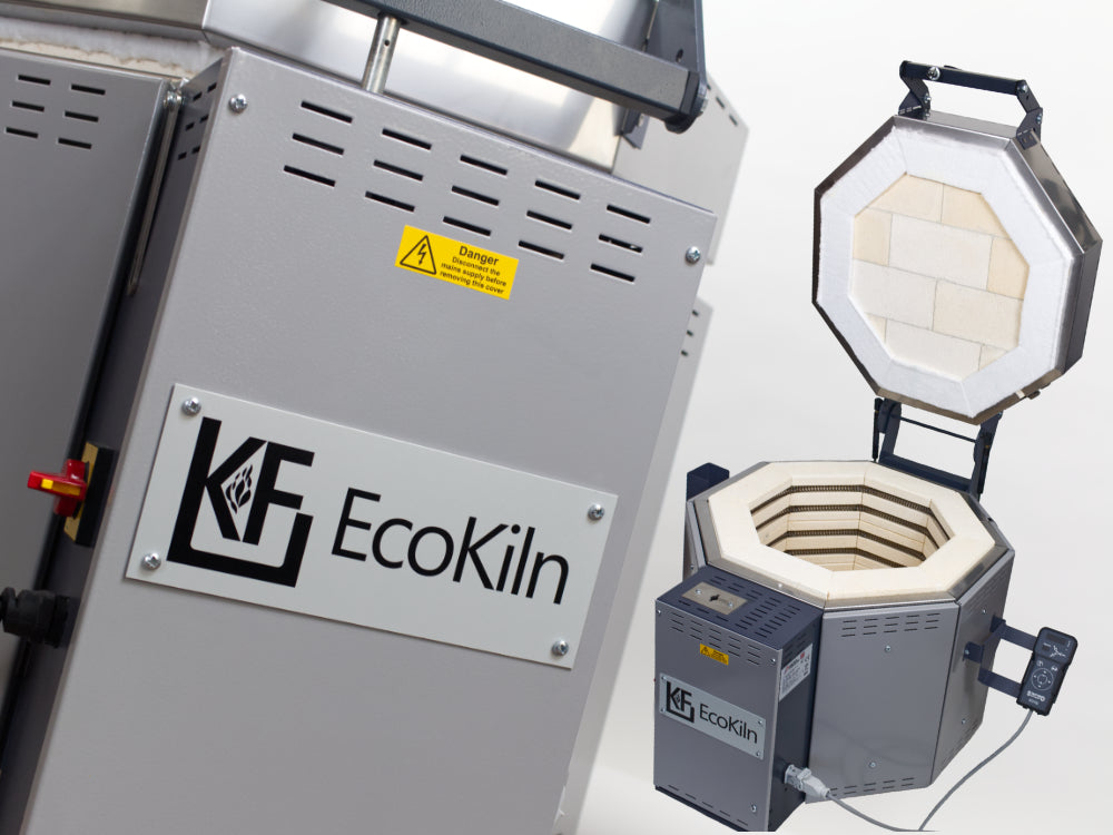 K&F Ecokiln 46L - Top Loading Plug-in Pottery Kiln