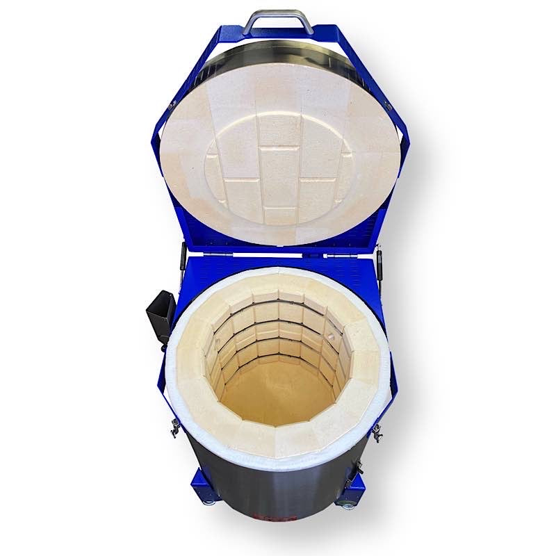 Ikon V61 GXR with white background top angle with lid open